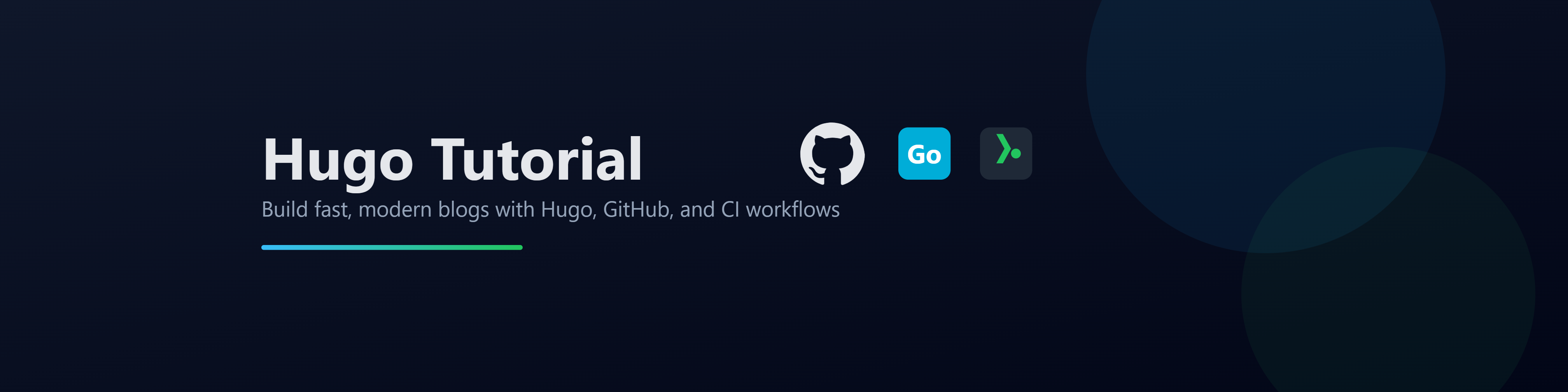Featured image of post Build a Blog with Hugo